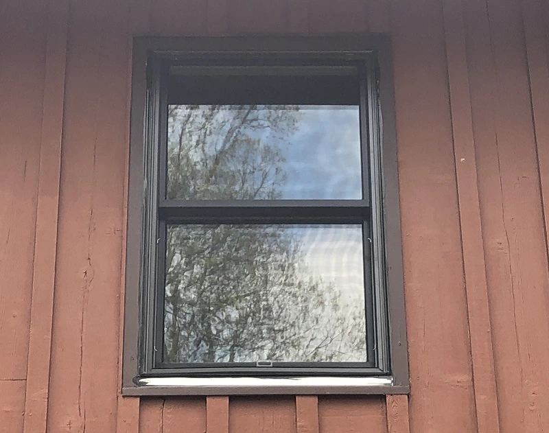 Pella Lifestyles brown aluminum clad exterior